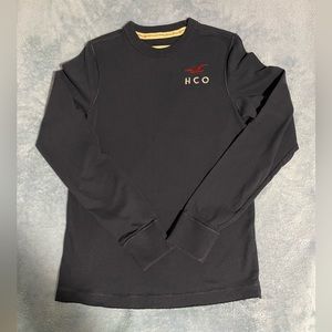 HOLLISTER Men’s Long Sleeve Navy Blue Shirt (Size - M)
